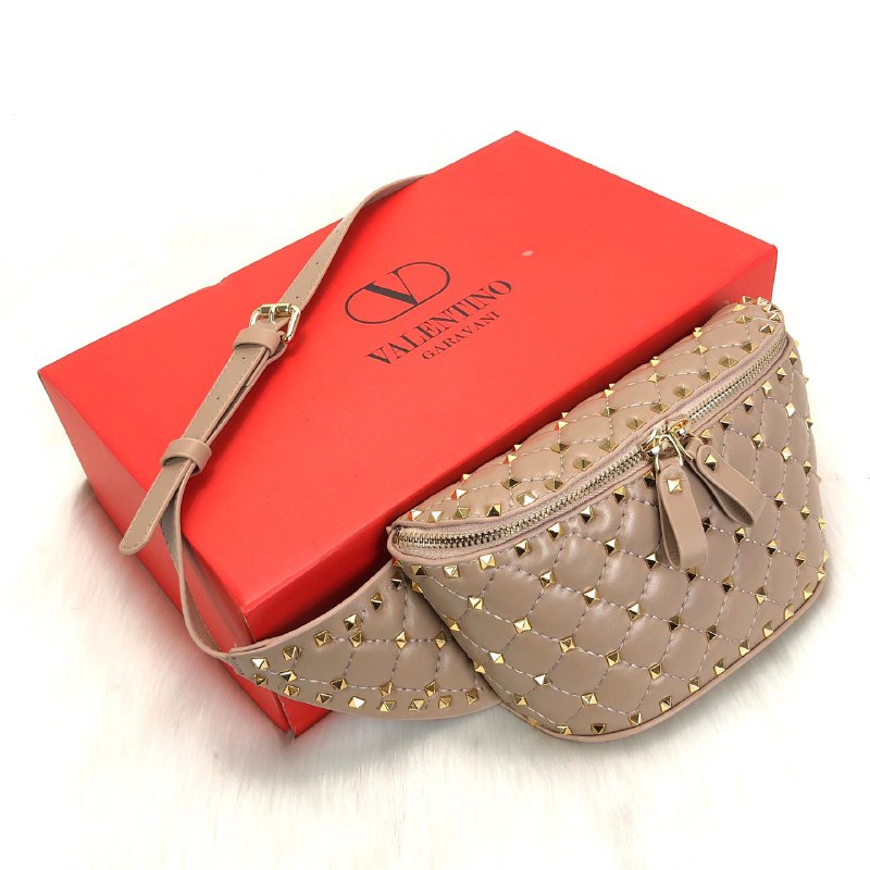 Valentino Rockstud Spike Belt Bag